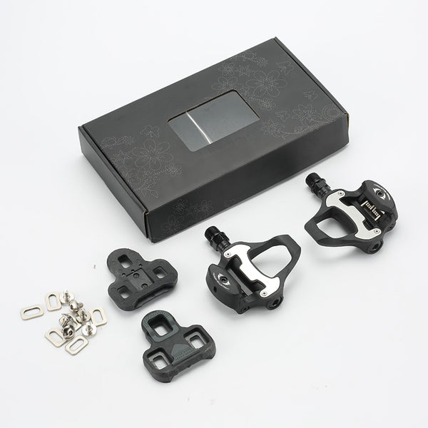 Road Bike Cleats Compatible With Self-Locking System Cycling Pedals 4.5 Degree
