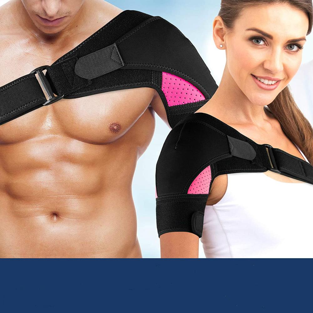 Protector Adjustable Massage Shoulder Brace and injury support 