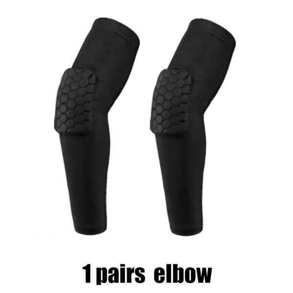 Men Sports Kneepad,  Elbow Shock Guard, Compression Padded Shorts, ShiThis kit is an ideal choice for contact sports, mountain biking, and other activities that require robust protection. The Men Sports Kneepad, Elbow Shock Guard, Comp0formyworkout.com