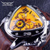 Jaragar Men's Sport Watches Racing Design Geometric Triangle Watch