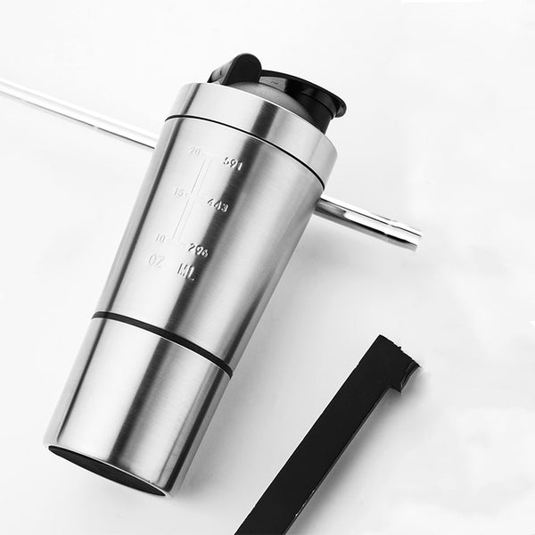 Stainless Steel Vacuum protein Mixer with detachable cup leak proof