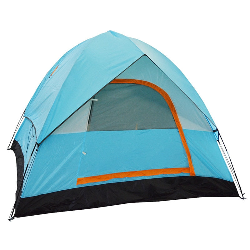 3-4 Person Windbreak Camping Tent Dual Layer Waterproof Pop Up Open Anti UV Tourist Tent For Outdoor Hiking Beach Travel Camping Decathlon. Millet