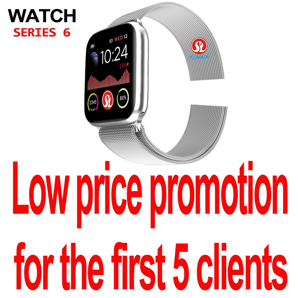 Watch 6 Bluetooth Smart Watch 44mm SmartWatch for Apple  iOS 