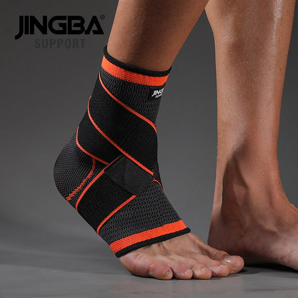 JINGBA SUPPORT 1PCS 3D Nylon Ankle Bandage  