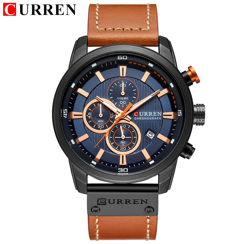 CURREN Fashion Date Quartz Men Watches Top Brand Luxury watch