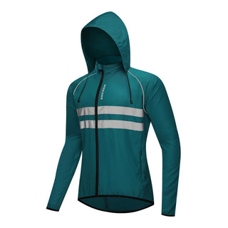 Buy bl225-q WOSAWE Windproof &amp; Waterproof Cycling Hooded Jackets