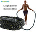 3m 25mm Heavy Jump Rope Crossfit Weighted Battle Skipping Ropes Power