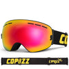 COPOZZ Professional Ski Goggles with Double Layers Anti-fog UV400 