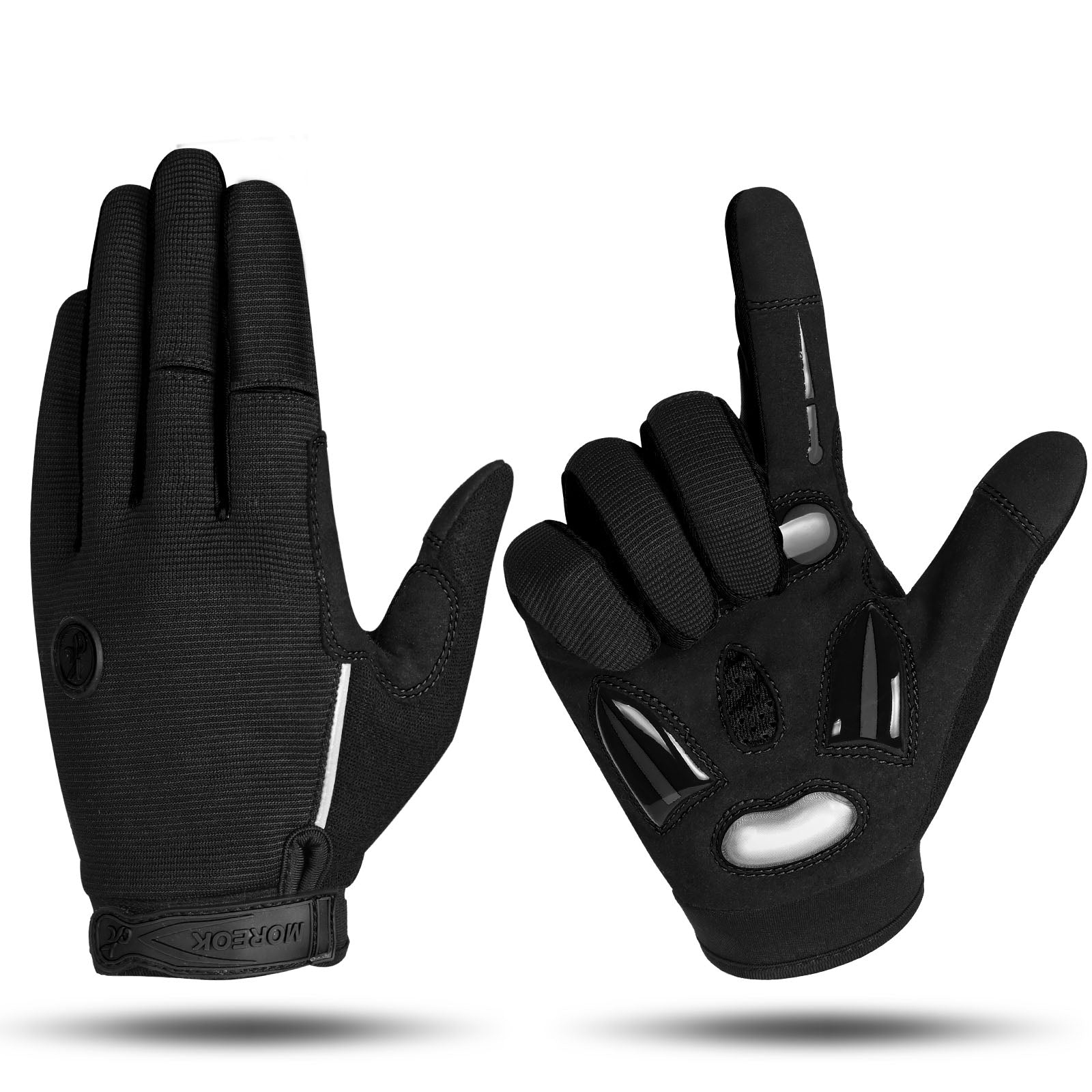 BIKINGMOREOK Cycling Gloves Half Finger Bike Gloves 5MM Liquid Gel Pad