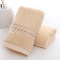 British Style Simple Solid Colour Plain Pattern Man Washcloth Towel