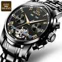 OLEVS Automatic Mechanical Stainless Steel Waterproof Date Wrist Watch