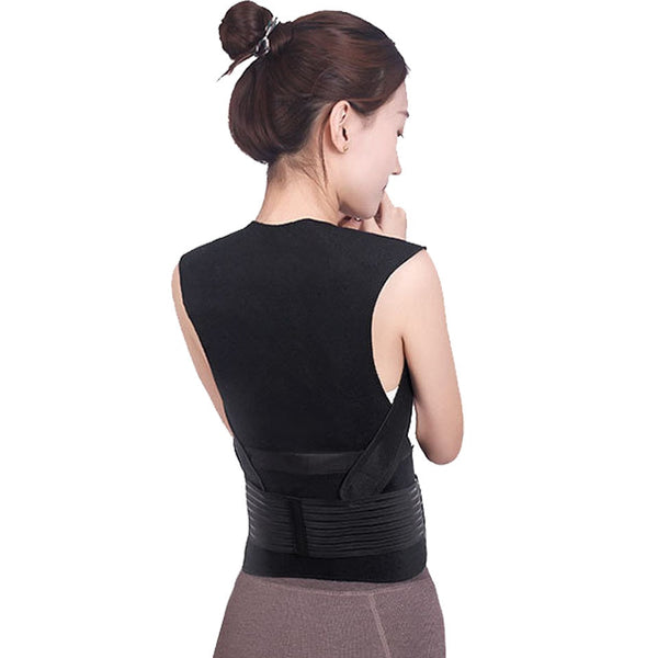 Tourmaline Self-heating Brace Support Belt Back Posture Corrector Spin