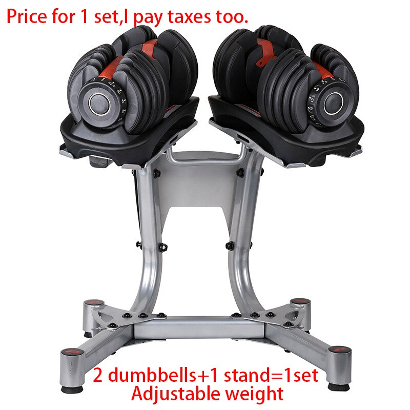 MIYAUP adjustable dumbbell and barbell indoor body building 15-40kg assembly and disassembly electroplated dumbbell
