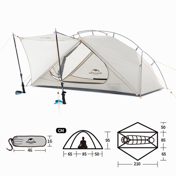 Naturehike VIK Tent 1/ 2 Person Ultralight waterproof Tent 