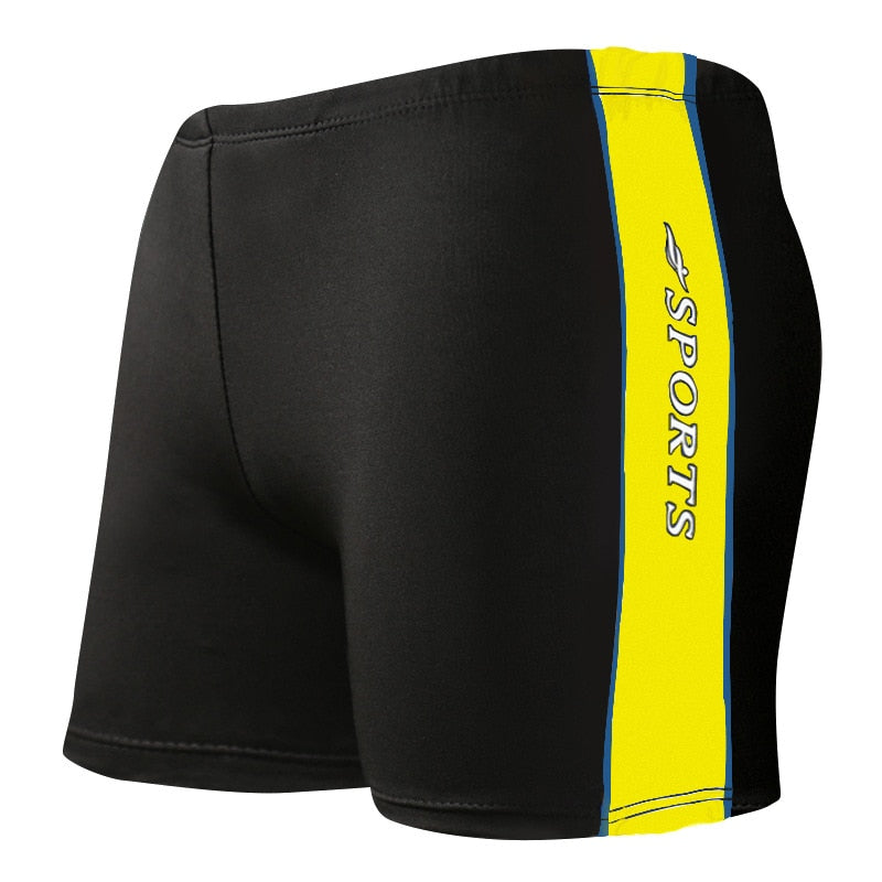 Acheter yellow Men Big Size Shorts for Swimming, Beach, Board &amp; Surfing. Summer Sports Swimwear