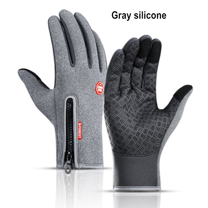 Windproof Gloves Touchscreen Waterproof Thermal Gloves Winter Warm Men Women Gloves Motorcycle Cycling Riding Sports Ski Gloves