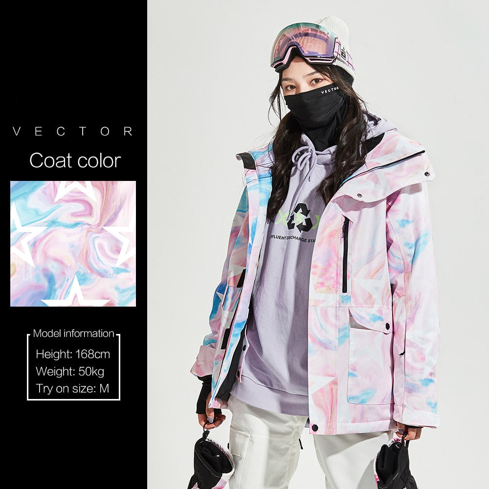Acheter coat-2 VECTOR  Ski Jacket or Pants set Warm Windproof Waterproof  Snowboard Ski Coat Trousers
