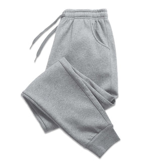 Buy color-3 Men Women Long Pants Autumn and Winter Mens Casual Fleece Sweatpants Soft Sports Pants Jogging Pants 5 Colors