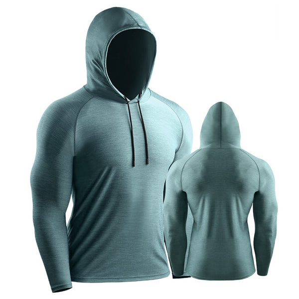 Male quick-dry hooded training top in different sizes and coloursSPECIFICATIONS
Comfortable hooded top with drawstring hood made of quick drying material. Great for outdoor workouts in various colours and sizes up to 3XL
Weight(ap0formyworkout.com