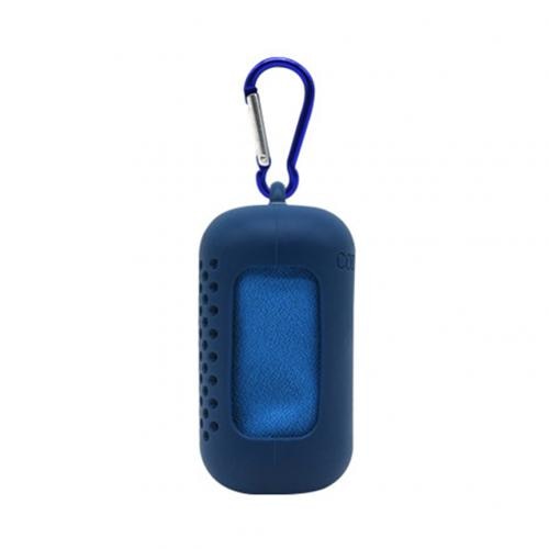Buy dark-blue New Arrival Portable Microfiber Fast Dry Gym Cycling Beach Sports Cooling Shower Bath Towel