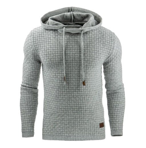  Slim- Fit Hooded Sweatshirt for Men 