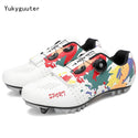 Flat Colourful Cycling Shoes for Men and Women