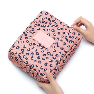Buy leopard Multifunction Gym Waterproof  Cosmetic Bag for Women