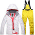 Thermal Ski Jacket & Pants Set Windproof Waterproof Snowboarding Jacket or set for women yellow