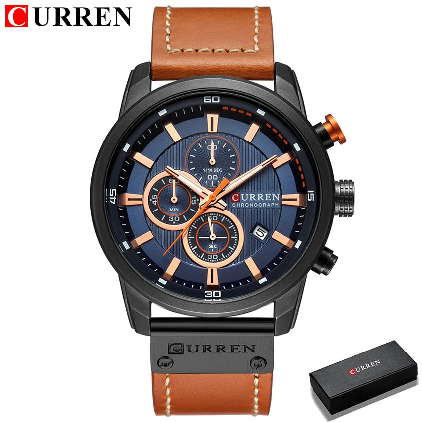 CURREN Fashion Date Quartz Men Watches Top Brand Luxury watch