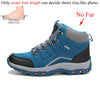 Women Ankle Outdoor Leather Hiking Boots Trekking Shoes Mountain Sneakers for Trekking, Camping, climbing