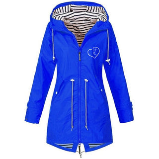 Compra blue Women Jacket Coat  Outdoor Hiking Clothes  Waterproof Windproof Transition Raincoat Woman Hooded Top Clothes  Female Fashion
