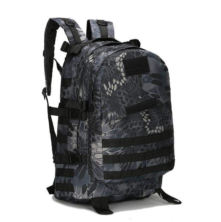 40L 3D Outdoor Sport Military Tactical rack sac back pack gym bag