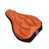 Mountain Bike 3D Saddle Cover Thick Breathable Super Soft Bicycle Silicone Seat Cushion