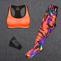 3 PCS Yoga Set Leggings, Top and Yoga Socks