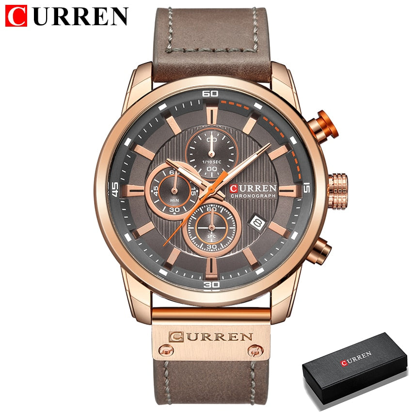 CURREN Fashion Date Quartz Men Watches Top Brand Luxury watch