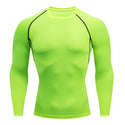 Compression Long sleeve T Shirt for Fitness and Running gym shirts 