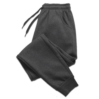 Buy color-2 Men Women Long Pants Autumn and Winter Mens Casual Fleece Sweatpants Soft Sports Pants Jogging Pants 5 Colors
