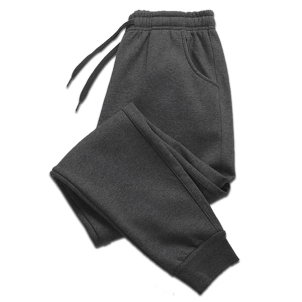 Men Women Long Pants Autumn and Winter Mens Casual Fleece Sweatpants Soft Sports Pants Jogging Pants 5 Colors