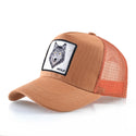 Animals Patch graphics Baseball Caps for Men with Snapback adjustment