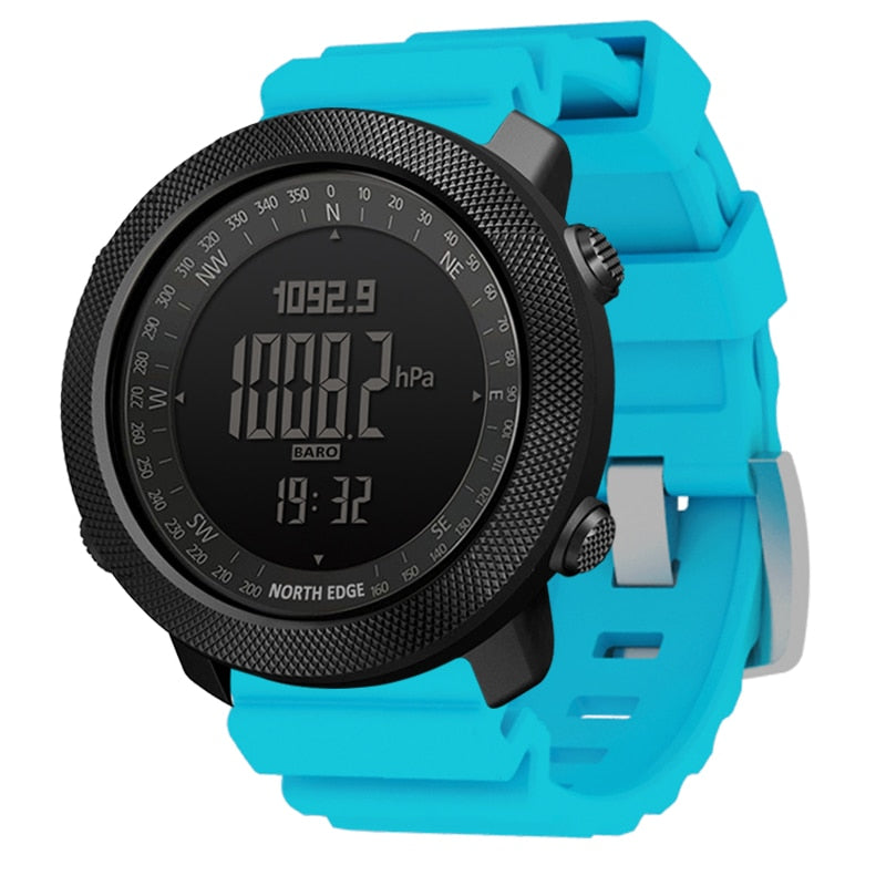 NORTH EDGE Altimeter Barometer & Compass Digital Sports Watch