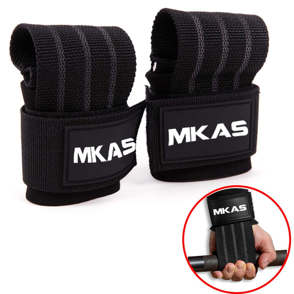 Power Lifting Straps & WeightLifting Gym Gloves 