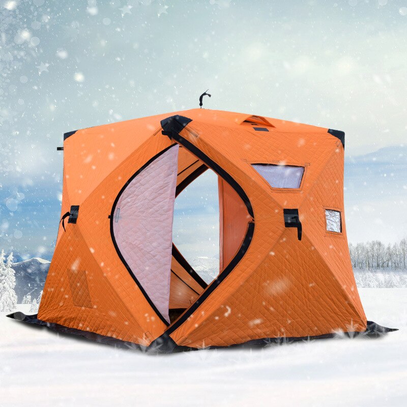2-3 Person Use Automatic Cotton Thickened Winter Tents
