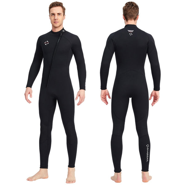 Premium 3MM One-Piece thermal Neoprene Wetsuit for Men and Women