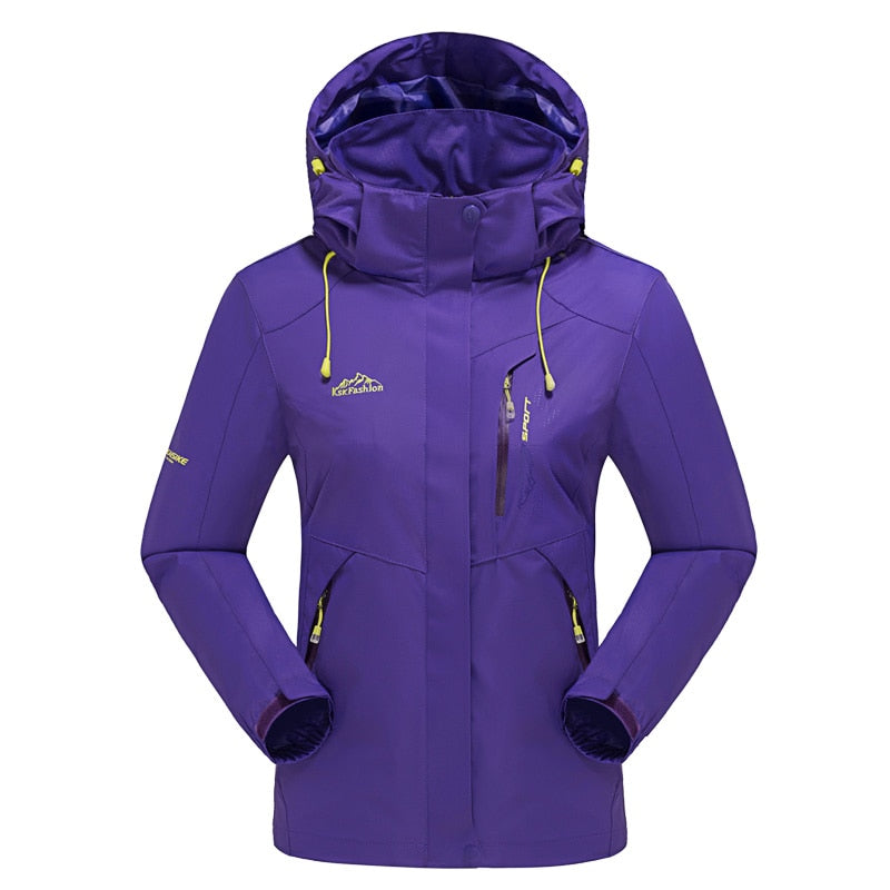 LNGXO Waterproof Hiking Jackets Women Men Camping Trekking Skiing Climbing Rain Coat Outdoor Sport Windbreaker Windproof Clothes