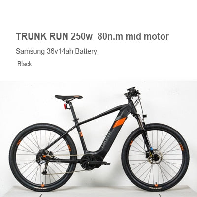 27.5-inch Electric Mountain Bike Li-ion battery emtb 250W mid motor torque sensor electric assist off-road bicycle
