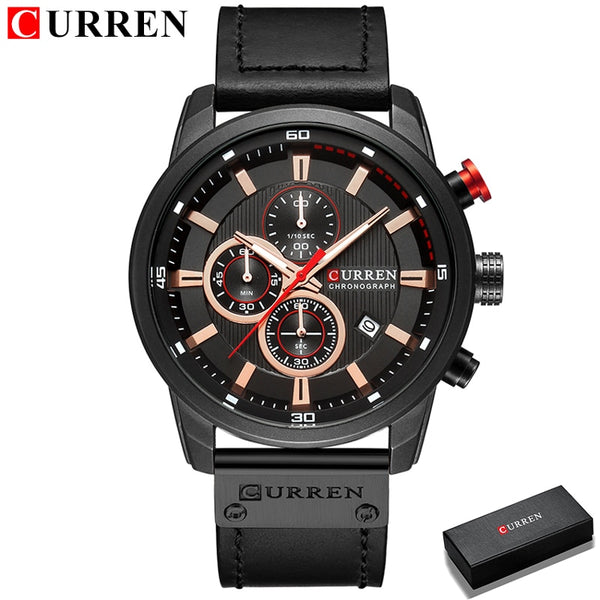 CURREN Fashion Date Quartz Men Watches Top Brand Luxury watch
