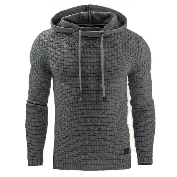  Slim- Fit Hooded Sweatshirt for Men 