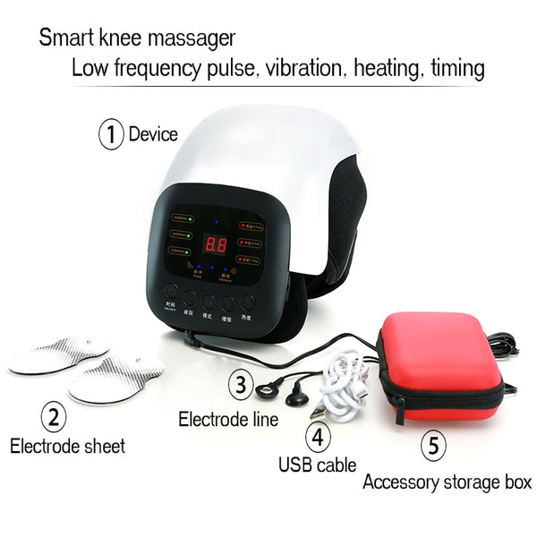 Knee Massager Infrared Electric Heated Vibration Joint Physiotherapy