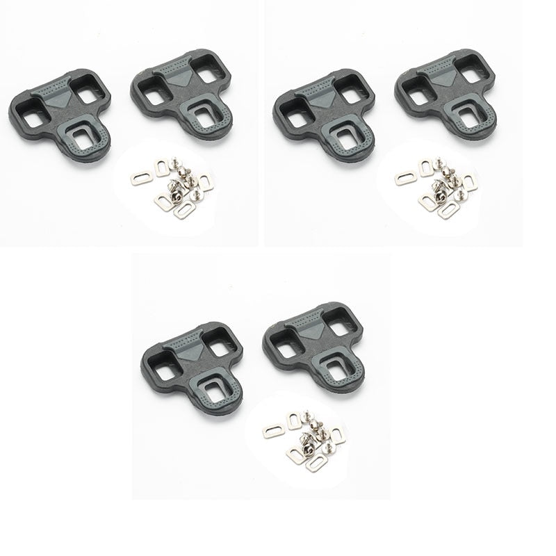 Acheter 3-pcs Road Bike Cleats Compatible With Self-Locking System Cycling Pedals 4.5 Degree