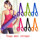 Yoga Mat Strap Belt Yoga Adjustable Shoulder Strap exercise Stretch Fitness Yoga Belt